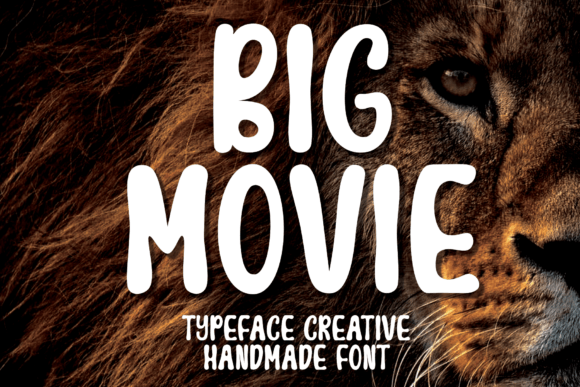 Big Movie Font for Creative Branding and Design Projects