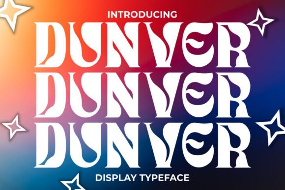 Dunver Display Font for Eye-Catching Campaigns