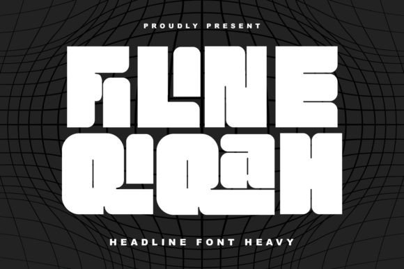Filine Qiqah: A Bold Display Font for Creative Web Projects