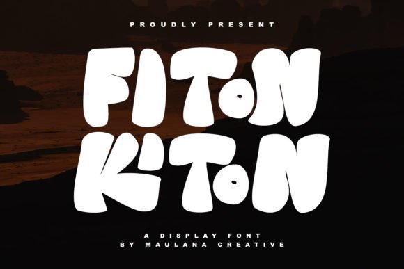 Fiton Kiton: The Playful Display Typeface for Creative Makers