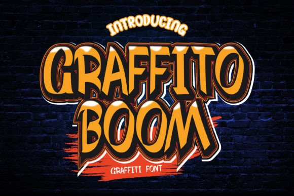 Graffito Boom for Bold Branding and Eye-Catching Typography
