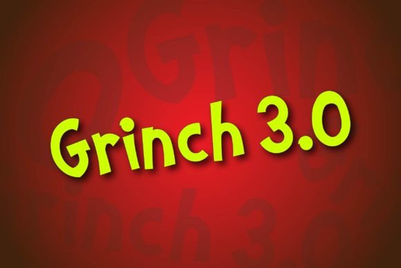 Grinch 3.0 Display Font for Web and Digital Design