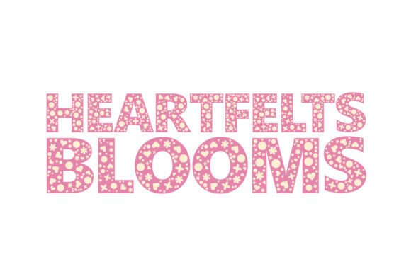 Heartfelt Blooms: The Whimsical Display Font for Scroll-Stopping Campaigns