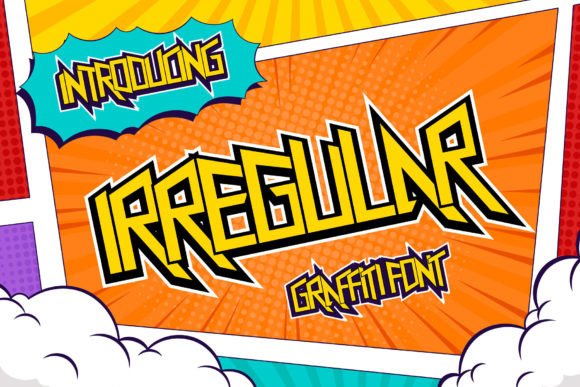 Irregular: The Bold Display Font for Urban Campaigns