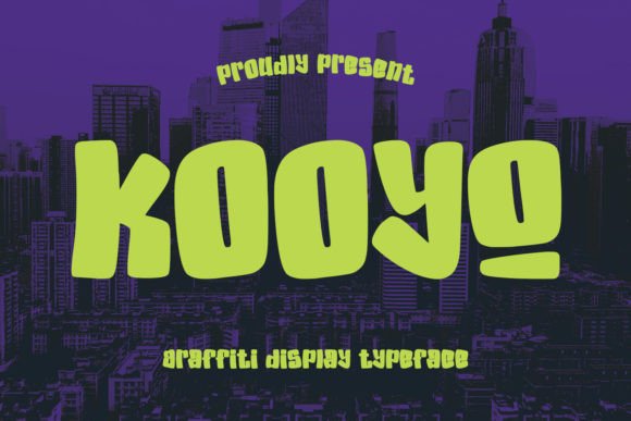 Kooyo: A Bold and Playful Display Font for Creative Projects