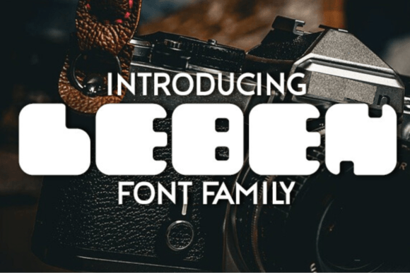 Leben: The Groovy Typeface That Elevates Your Campaign Design