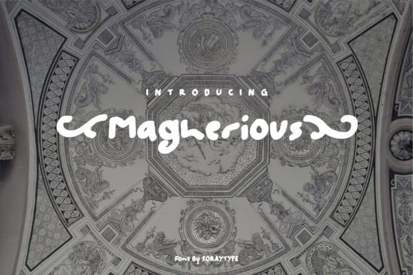 Magherious Font for Eye-Catching Branding and Campaign Design