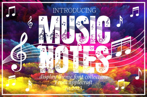 Music Notes Font for Eye-Catching Campaign Designs