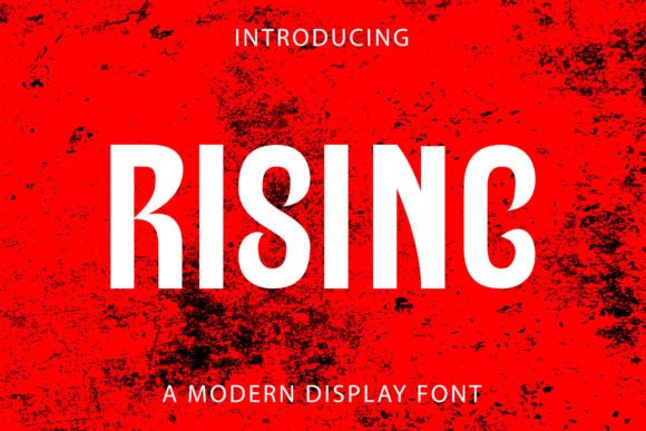 Rising: The Bold Display Font for Scroll-Stopping Campaigns