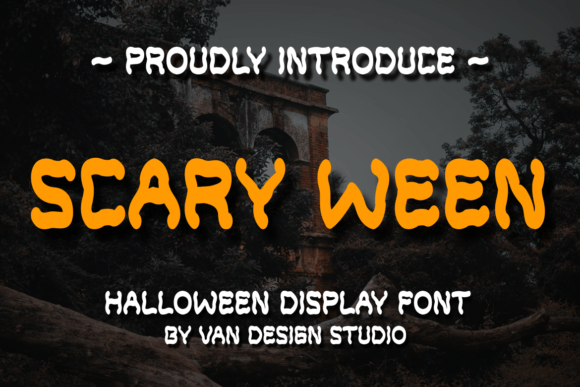 Scary Ween: The Display Font That Elevates Small Business Branding