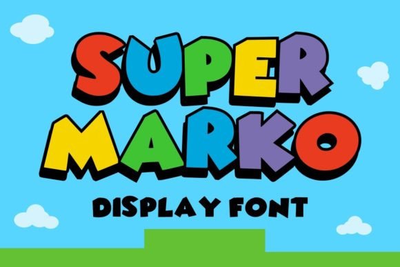 Super Marko: A Playful Display Font for Bold Campaigns