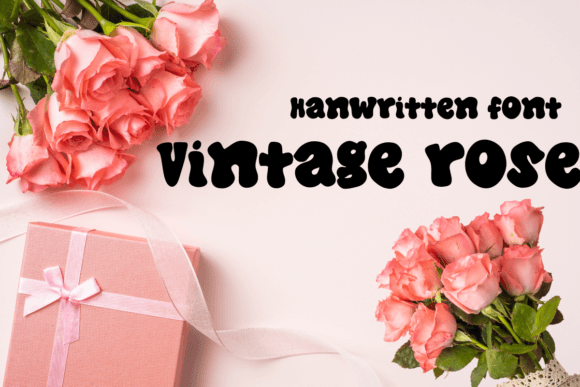 Vintage Rose Font for Timeless Branding